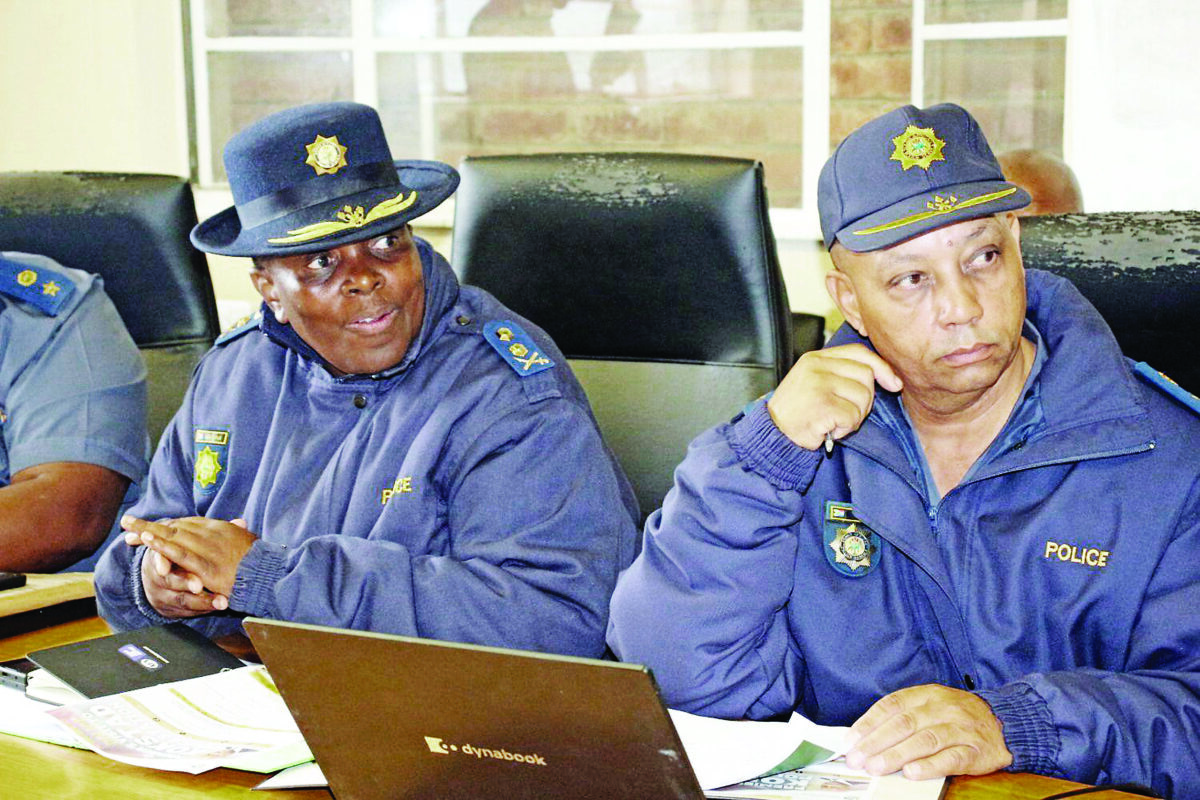 Secretary Posts Saps SAPS District Commissioner Updates Premier on Missing Girl