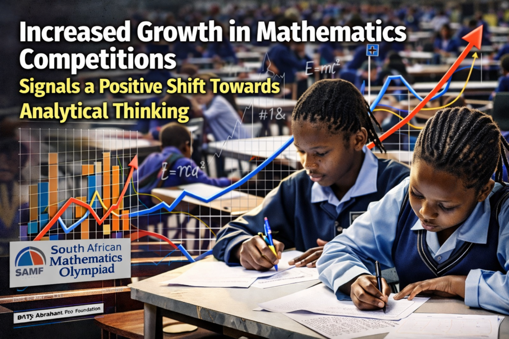 Increased growth in mathematics competitions signals a positive shift ...